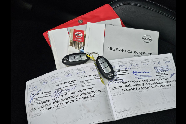 Nissan QASHQAI 1.2 Business Edition 115 pk Automaat | Led verlichting | Panoramadak | Half leder | 360 camera | Stoelverwarming | Trekhaak | Perfect onderhouden etc.