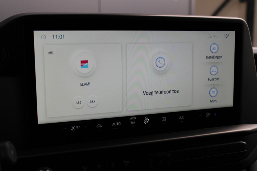 Ford E-Transit Cust. 340 L2H1 Trend 65 kWh 136pk - Trekhaak - Camera - LED - Carplay - Grootlicht Assist - Rijklaar
