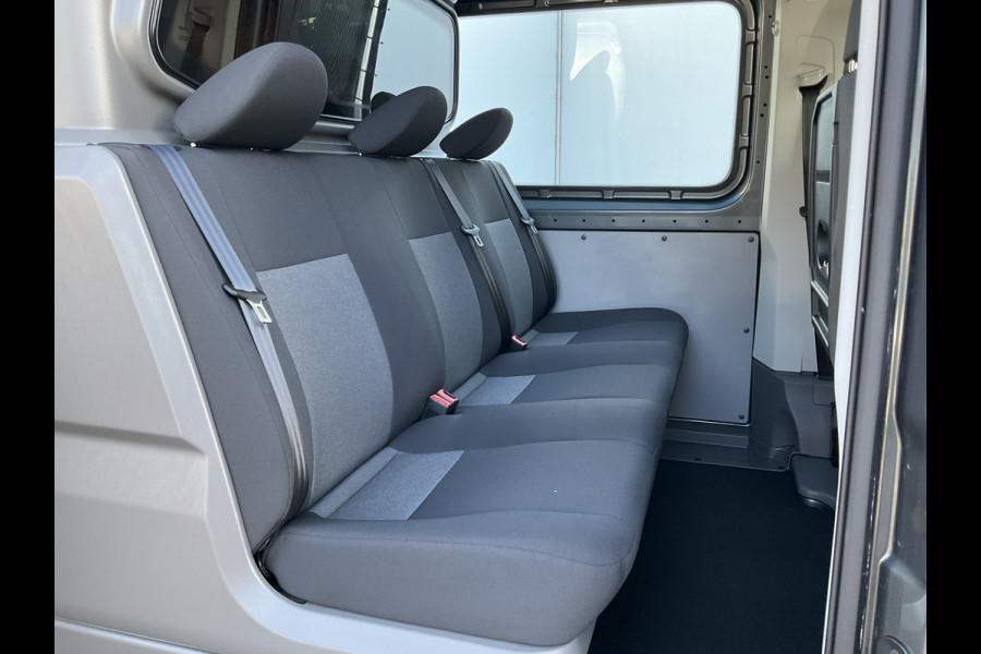 Volkswagen Crafter 6-Pers 30 2.0 TDI Dubbele Cabine L2H2 Comfortline Trekhaak Cam NL-Bus Voll.Onderhouden!