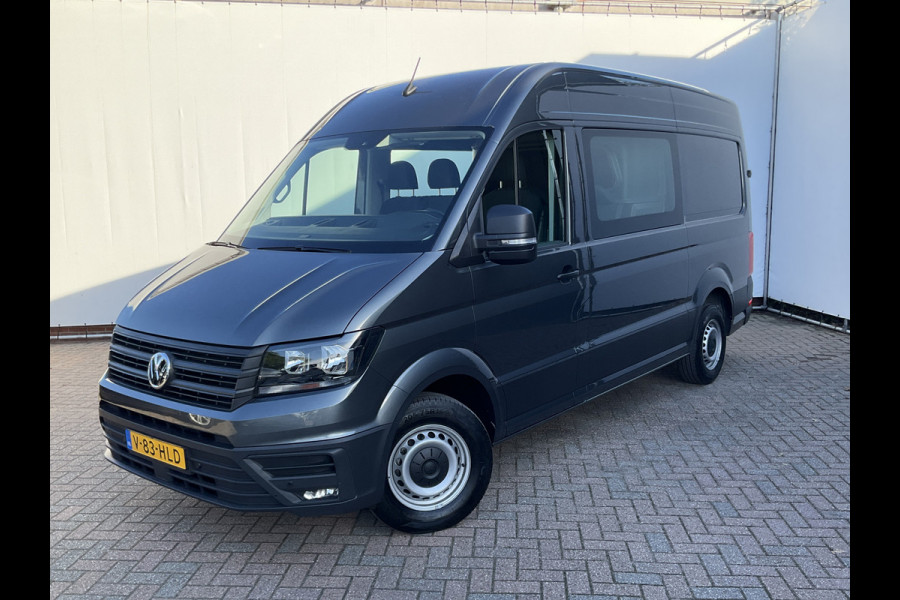 Volkswagen Crafter 6-Pers 30 2.0 TDI Dubbele Cabine L2H2 Comfortline Trekhaak Cam NL-Bus Voll.Onderhouden!