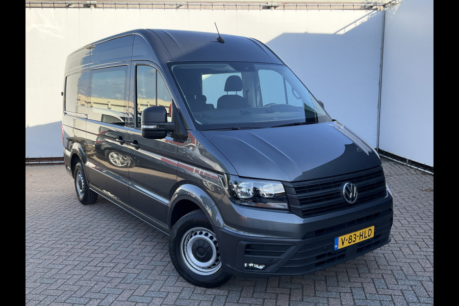 Volkswagen Crafter 6-Pers 30 2.0 TDI Dubbele Cabine L2H2 Comfortline Trekhaak Cam NL-Bus Voll.Onderhouden!