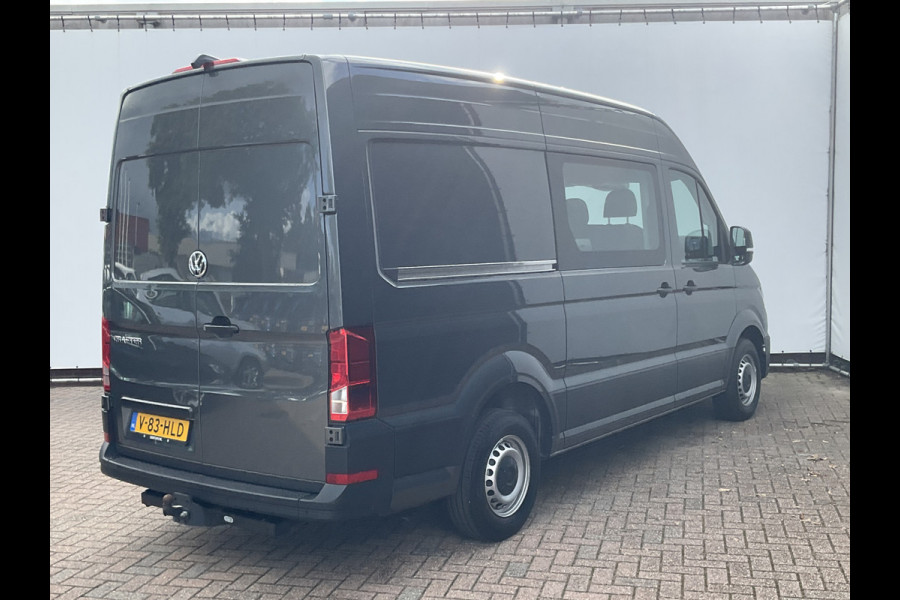 Volkswagen Crafter 6-Pers 30 2.0 TDI Dubbele Cabine L2H2 Comfortline Trekhaak Cam NL-Bus Voll.Onderhouden!