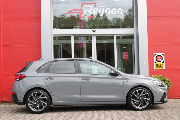 Hyundai i30 1.5 T-GDi 160PK MHEV N LINE | ELEKTRISCH VERSTELBARE BESTUUDERSSTOEL MET GEHEUGENFUNCTIE | STOEL VERWARMING | PARKEERSENSOREN VOOR EN ACHTER | ACHTERUITRIJ CAMERA | APPLE CARPLAY/ANDROID AUTO | NAVIGATIE | KEYLESS ENTRY/START | FULL LED KOPLAMPEN | DRAADLOZE TELEFOONLADER | DODEHOEK DETECTIE | CRUISE CONTROL |