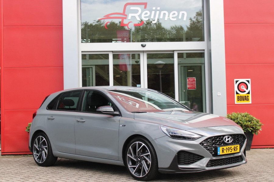 Hyundai i30 1.5 T-GDi 160PK MHEV N LINE | ELEKTRISCH VERSTELBARE BESTUUDERSSTOEL MET GEHEUGENFUNCTIE | STOEL VERWARMING | PARKEERSENSOREN VOOR EN ACHTER | ACHTERUITRIJ CAMERA | APPLE CARPLAY/ANDROID AUTO | NAVIGATIE | KEYLESS ENTRY/START | FULL LED KOPLAMPEN | DRAADLOZE TELEFOONLADER | DODEHOEK DETECTIE | CRUISE CONTROL |