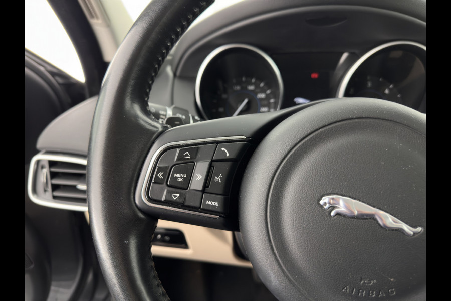 Jaguar XE 2.0 D Prestige [ DISTRIBUTIE-HOORBAAR ] Aut. *LUXURY-LEATHER | XENON | NAVI-FULLMAP | CAMERA | HEATED-COMFORTSEATS | ECC | KEYLESS | SHIFT-PADDLES | LANE-ASSIST |  PDC | CRUISE | TOWBAR | 17''ALU*