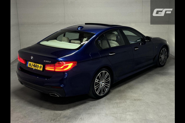 BMW 5 Serie 530d M-Sport Individual Pano HUD 360° Sfeer NAP
