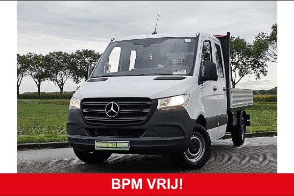 Mercedes-Benz Sprinter 315 1.9 CDI Dubbele Cabine Open-Laadbak 3.5T-Trekhaak Airco Euro6 BPM-Vrij!