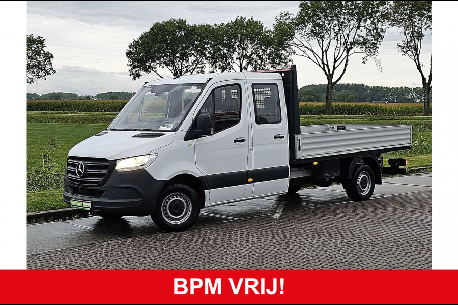 Mercedes-Benz Sprinter 315 1.9 CDI Dubbele Cabine Open-Laadbak 3.5T-Trekhaak Airco Euro6 BPM-Vrij!