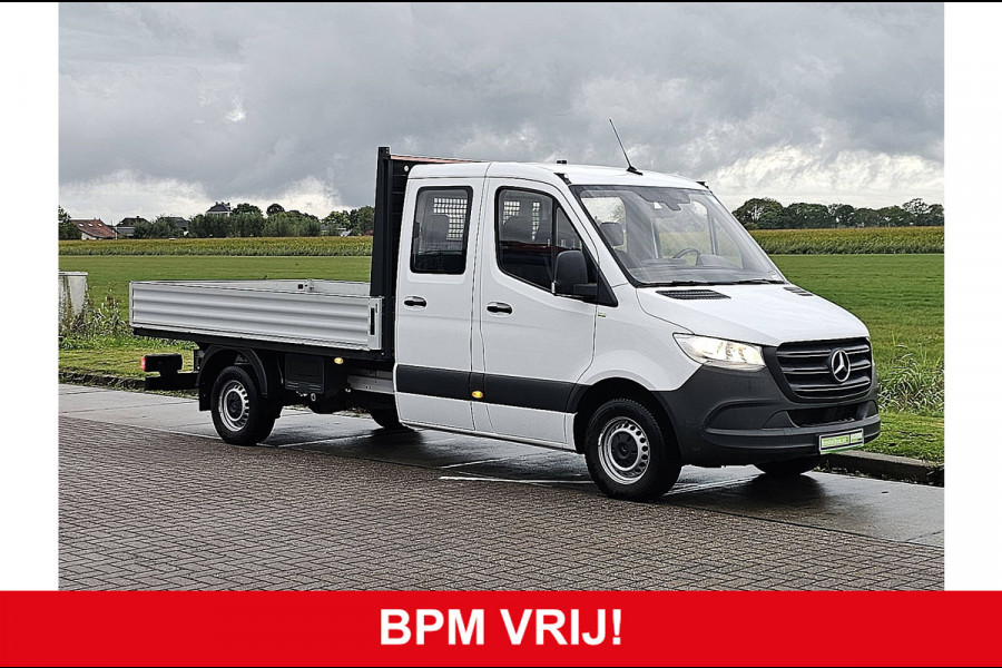 Mercedes-Benz Sprinter 315 1.9 CDI Dubbele Cabine Open-Laadbak 3.5T-Trekhaak Airco Euro6 BPM-Vrij!