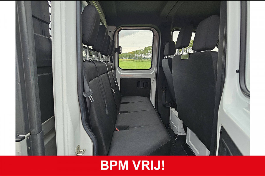 Mercedes-Benz Sprinter 315 1.9 CDI Dubbele Cabine Open-Laadbak 3.5T-Trekhaak Airco Euro6 BPM-Vrij!