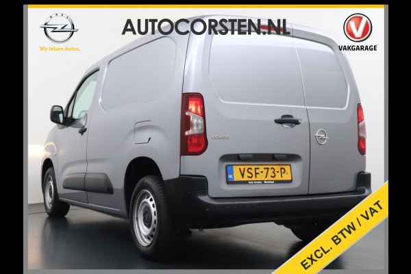 Opel Combo 1.5D 102PK L1H1 Airco Cruise Control Lichtsensor Pdc Schuifdeur Betonplex vloer Lat om Lat Betimmering Tussenwand Euro 6
