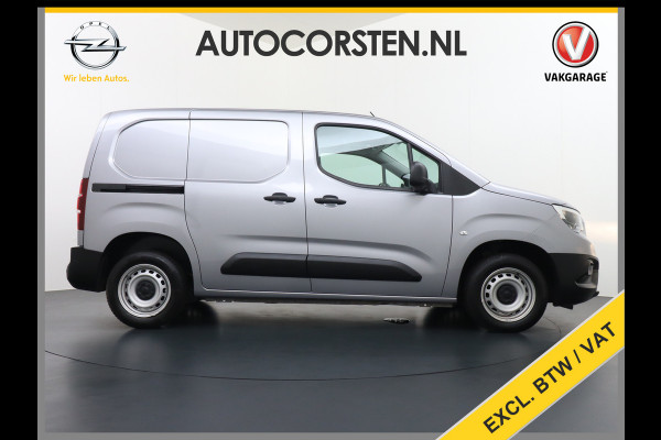 Opel Combo 1.5D 102PK L1H1 Airco Cruise Control Lichtsensor Pdc Schuifdeur Betonplex vloer Lat om Lat Betimmering Tussenwand Euro 6