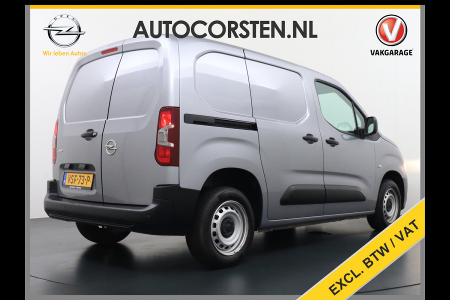Opel Combo 1.5D 102PK L1H1 Airco Cruise Control Lichtsensor Pdc Schuifdeur Betonplex vloer Lat om Lat Betimmering Tussenwand Euro 6