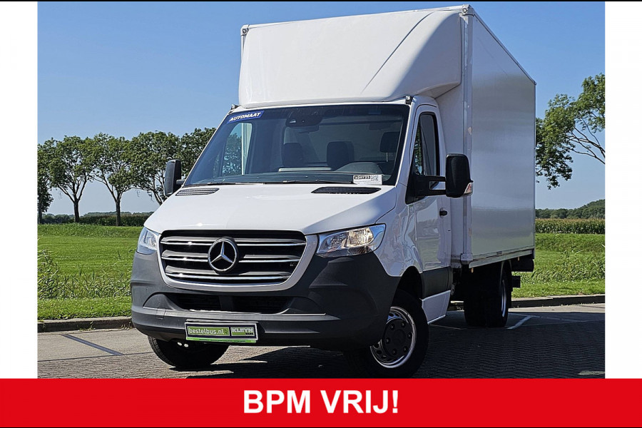 Mercedes-Benz Sprinter 516 CDI ac automaat EURO6 MBUX10 carplay cruisecontrol 3500 kg aanhanggewicht