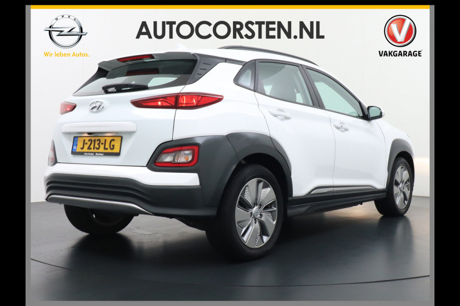 Hyundai Kona EV Comfort 64kWh Warmtepomp Navi Ecc Camera Adaptieve Cruise Control Pdc DAB Apple Carplay Android Auto Led Premium Krell® Audio Keyless Resterende garantie op de hoogspanning accu 4 jaar of tot 160.000km