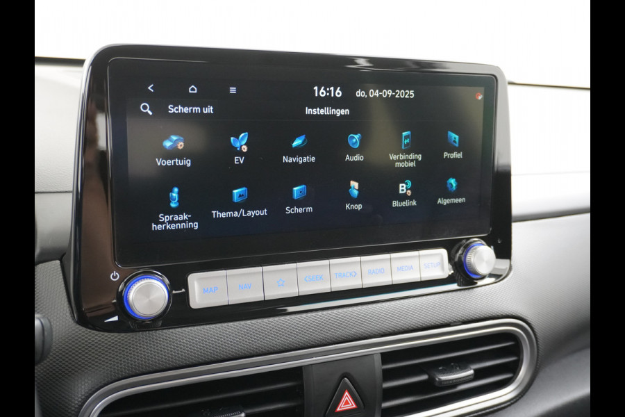 Hyundai Kona EV Comfort 64kWh Warmtepomp Navi Ecc Camera Adaptieve Cruise Control Pdc DAB Apple Carplay Android Auto Led Premium Krell® Audio Keyless Resterende garantie op de hoogspanning accu 4 jaar of tot 160.000km