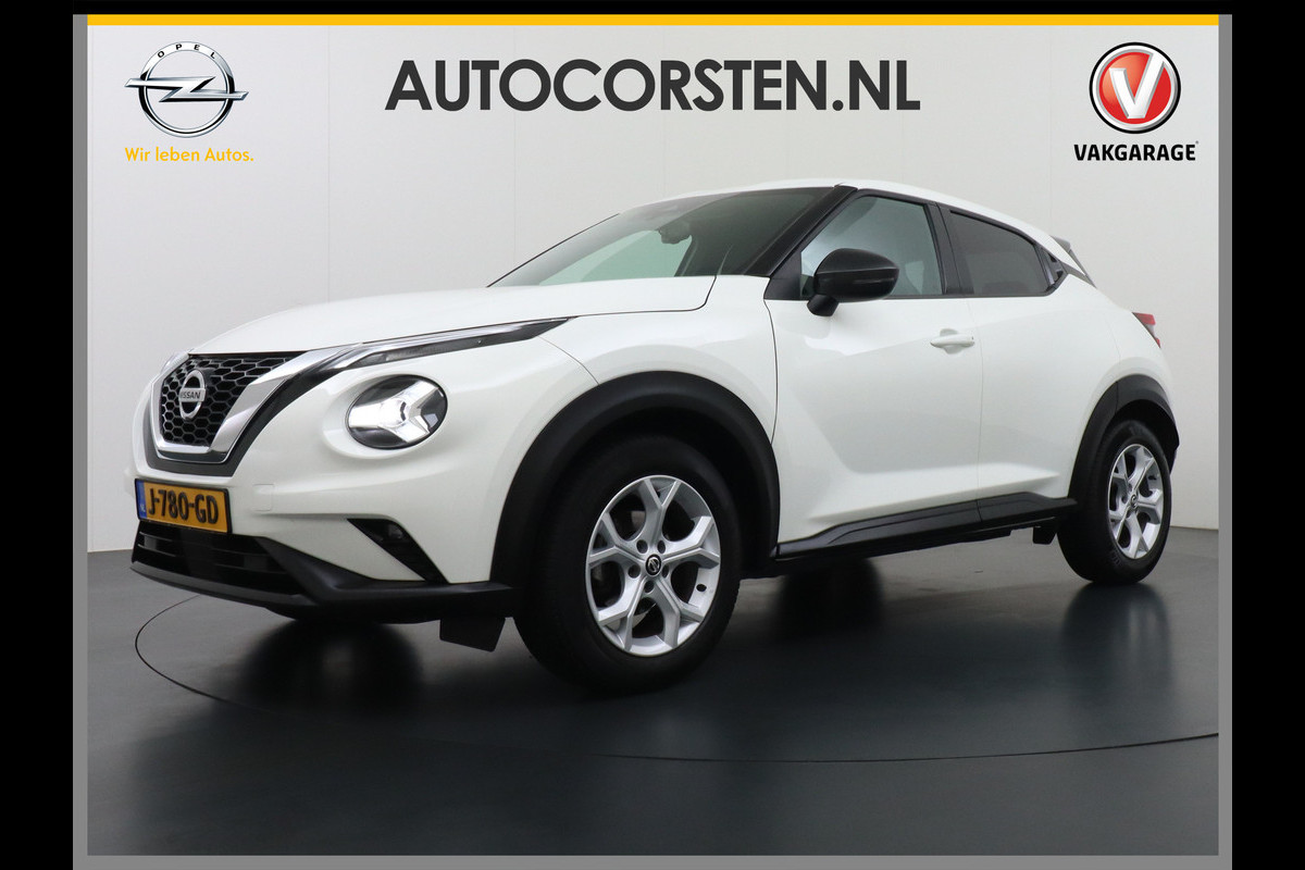 Nissan Juke DIG-T 117PK Ecc DAB Camera Apple Carplay/Android Auto Cruise Control N-Connecta Bluetooth Led Privacy Glas Keyless 1e Eigenaar