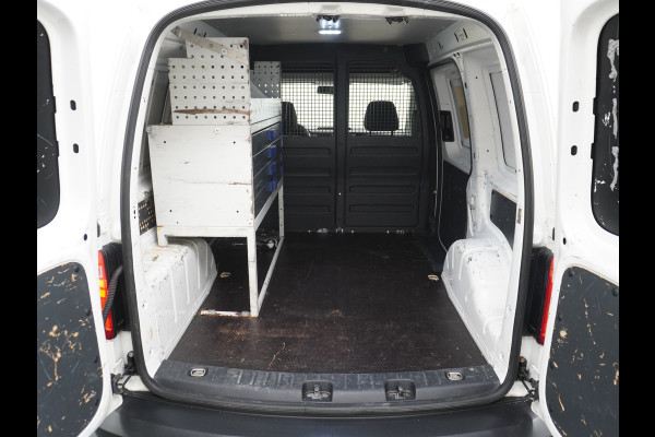 Volkswagen Caddy 2.0TDI L1H1 BMT Airco Navi App Connect Discover Media Pdc Trendline Schuifdeur Betonplex Vloer Inbouwkast Euro 6