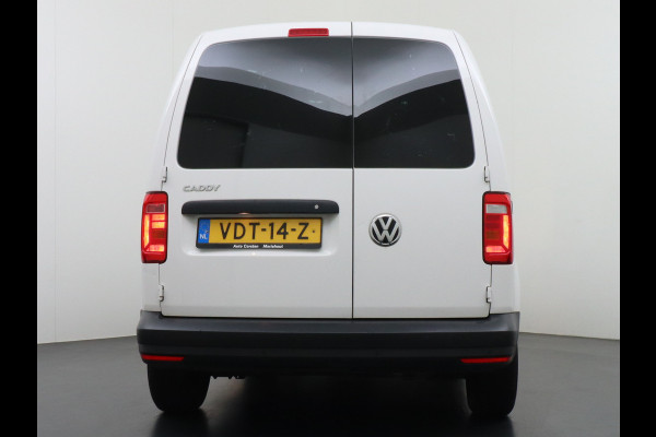 Volkswagen Caddy 2.0TDI L1H1 BMT Airco Navi App Connect Discover Media Pdc Trendline Schuifdeur Betonplex Vloer Inbouwkast Euro 6