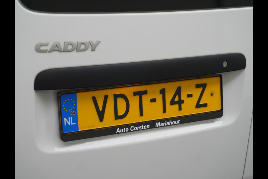 Volkswagen Caddy 2.0TDI L1H1 BMT Airco Navi App Connect Discover Media Pdc Trendline Schuifdeur Betonplex Vloer Inbouwkast Euro 6