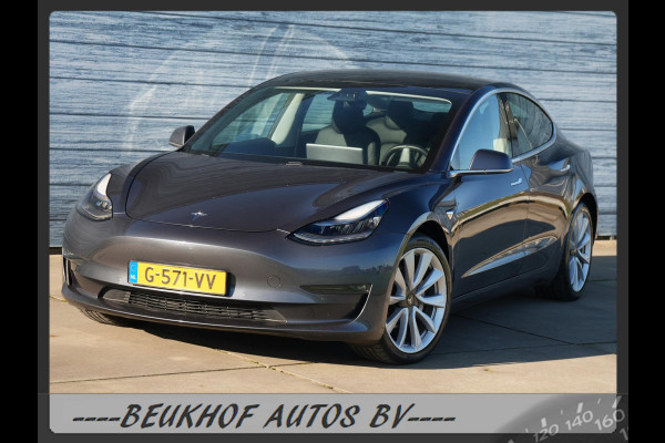 Tesla Model 3 Long Range AWD 75 kWh Trekhaak Soh 92.3% Leer