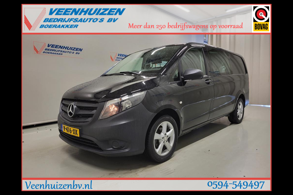 Mercedes-Benz Vito 111CDI L2/H1 Dubbele Cabine Euro 6! Mercedes-Benz Vito 111CDI L2/H1 Dubbele Cabine Euro 6!