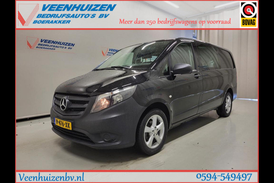 Mercedes-Benz Vito 111CDI L2/H1 Dubbele Cabine Euro 6! Mercedes-Benz Vito 111CDI L2/H1 Dubbele Cabine Euro 6!