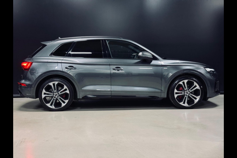 Audi Q5 55 TFSI e Competition 3X S-Line, Black Optik, Virtual Cockpit, Matrix Led, 21" Velg, Luchtvering, B&O, Voll Onderhouden