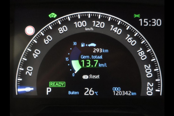 Toyota RAV4 2.5 HYBRID BI-TONE PACK AUTOMAAT GARANTIE 2030* TREKHAAK. ALARM.CYAAN BITONE METALLIC!