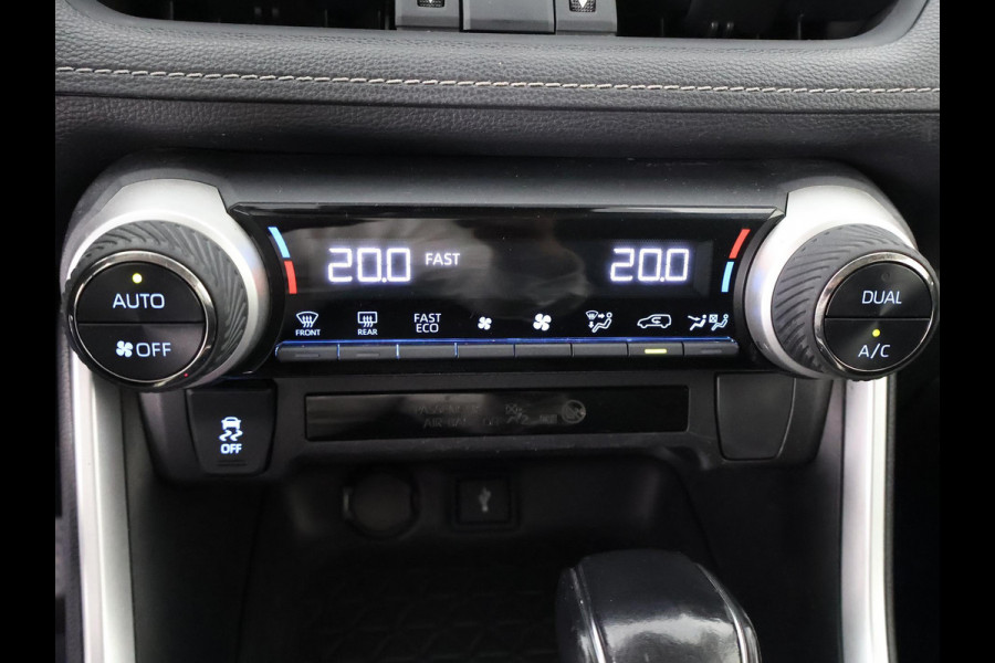Toyota RAV4 2.5 HYBRID BI-TONE PACK AUTOMAAT GARANTIE 2030* TREKHAAK. ALARM.CYAAN BITONE METALLIC!