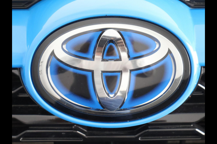 Toyota RAV4 2.5 HYBRID BI-TONE PACK AUTOMAAT GARANTIE 2030* TREKHAAK. ALARM.CYAAN BITONE METALLIC!