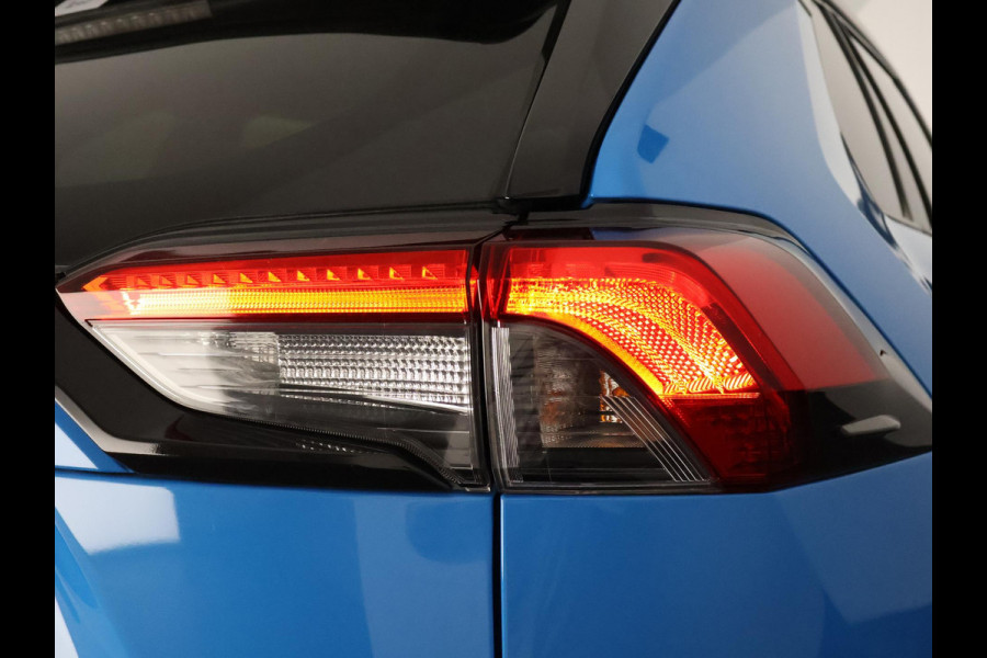 Toyota RAV4 2.5 HYBRID BI-TONE PACK AUTOMAAT GARANTIE 2030* TREKHAAK. ALARM.CYAAN BITONE METALLIC!