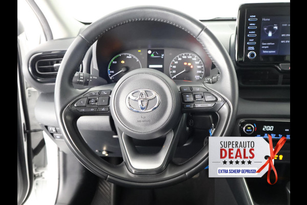 Toyota Yaris 1.5 HYB 1e EIG GARANTIE TOT 11-2032* BLACK & WHITE BIJNA 2023. CLOUD NAVI.CLIMA.CRUISE