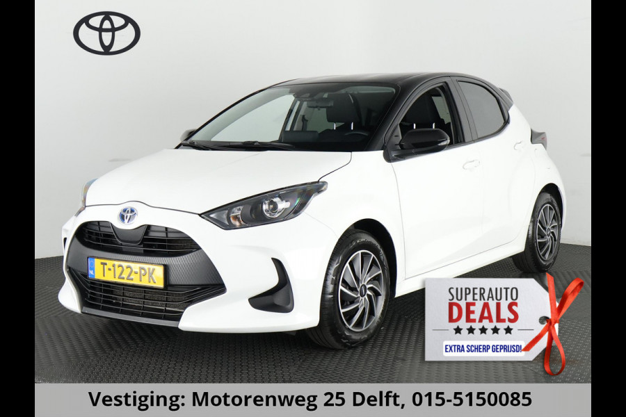 Toyota Yaris 1.5 HYBRID AUTOMAAT BLACK & WHITE GARANTIE 8-2033 NAVIGATIE.CLIMA.CRUISE
