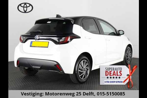 Toyota Yaris 1.5 HYBRIDE GARANTIE TOT 2033* BLACK & WHITE BIJNA 2023. CLOUD NAVI.CLIMA.CRUISE