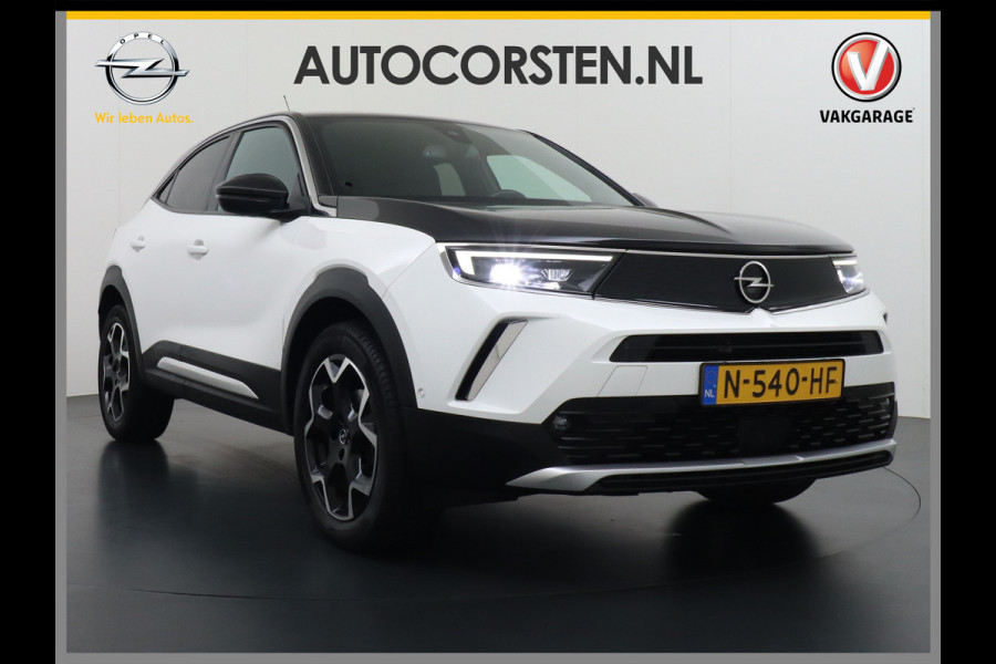 Opel Mokka 1.2T 131PK Apple Carplay Android Auto Adaptieve Cruise Control Navi Ecc 360°Camera Stoelverwarming Ultimate Stuurverwarming Lmv 18" Bi-Tone Lak Regen-Lichtsensor Led-Matrix 100% Dealeronderhouden Origineel Nederlandse Auto 1e Eigenaar