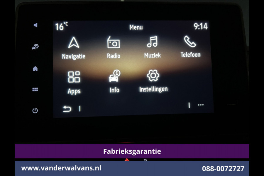 Renault Trafic 2.0 dCi 131pk L2H1 Fabrieksgarantie Euro6 Airco | Navigatie | Camera | LED | 2500kg Trekhaak | Apple Carplay Cruiscontrol, Bijrijdersbank, Parkeersensoren