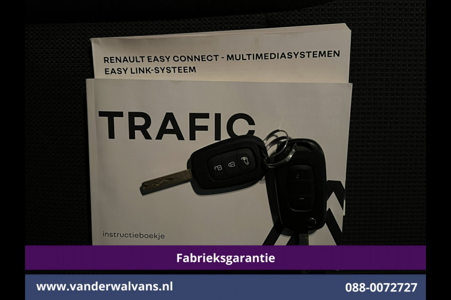 Renault Trafic 2.0 dCi 131pk L2H1 Fabrieksgarantie Euro6 Airco | Navigatie | Camera | LED | 2500kg Trekhaak | Apple Carplay Cruiscontrol, Bijrijdersbank, Parkeersensoren