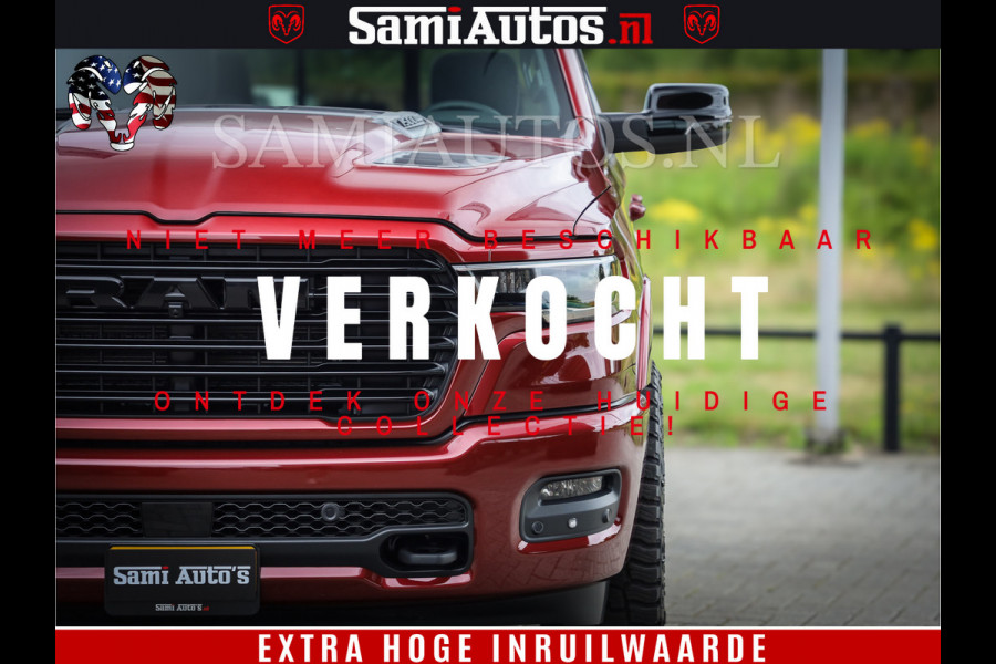 Dodge Ram 1500 Laramie Sport | 420HP 636NM | Stoere Sport en indrukwekkende kleur | Comfortabele Dubbele Cabine met Royale 5 Zitplaatsen | Nu Leverbaar uit Voorraad | Voorraad Nr 2218 - 3854