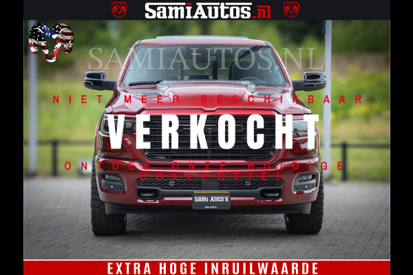 Dodge Ram 1500 Laramie Sport | 420HP 636NM | Stoere Sport en indrukwekkende kleur | Comfortabele Dubbele Cabine met Royale 5 Zitplaatsen | Nu Leverbaar uit Voorraad | Voorraad Nr 2218 - 3854
