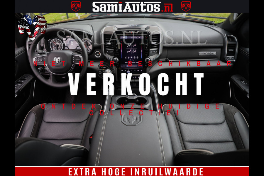 Dodge Ram 1500 Laramie Sport | 420HP 636NM | Stoere Sport en indrukwekkende kleur | Comfortabele Dubbele Cabine met Royale 5 Zitplaatsen | Nu Leverbaar uit Voorraad | Voorraad Nr 2218 - 3854