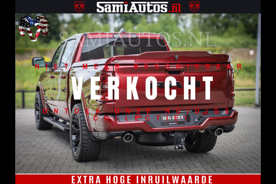 Dodge Ram 1500 Laramie Sport | 420HP 636NM | Stoere Sport en indrukwekkende kleur | Comfortabele Dubbele Cabine met Royale 5 Zitplaatsen | Nu Leverbaar uit Voorraad | Voorraad Nr 2218 - 3854