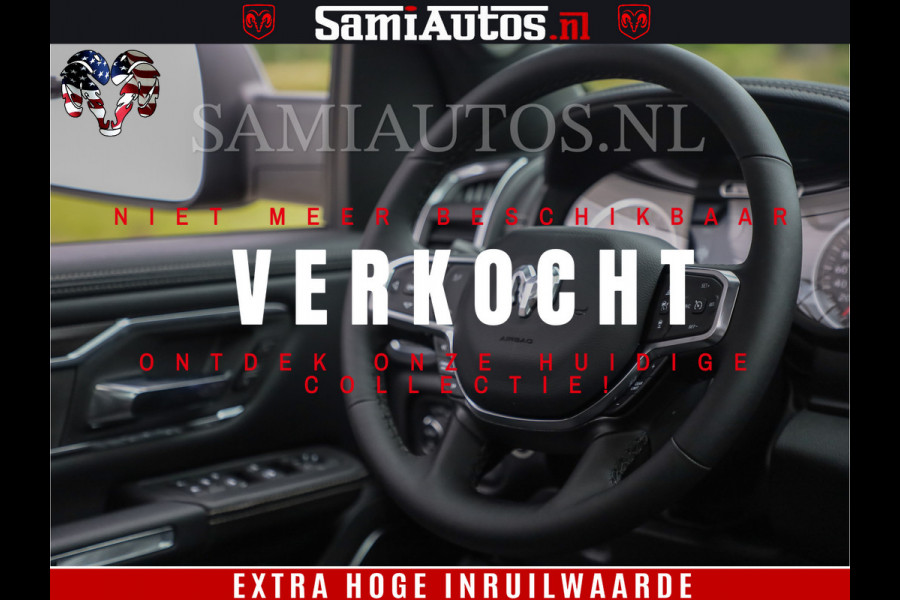 Dodge Ram 1500 Laramie Sport | 420HP 636NM | Stoere Sport en indrukwekkende kleur | Comfortabele Dubbele Cabine met Royale 5 Zitplaatsen | Nu Leverbaar uit Voorraad | Voorraad Nr 2218 - 3854