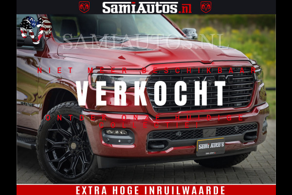 Dodge Ram 1500 Laramie Sport | 420HP 636NM | Stoere Sport en indrukwekkende kleur | Comfortabele Dubbele Cabine met Royale 5 Zitplaatsen | Nu Leverbaar uit Voorraad | Voorraad Nr 2218 - 3854