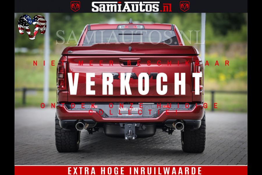 Dodge Ram 1500 Laramie Sport | 420HP 636NM | Stoere Sport en indrukwekkende kleur | Comfortabele Dubbele Cabine met Royale 5 Zitplaatsen | Nu Leverbaar uit Voorraad | Voorraad Nr 2218 - 3854