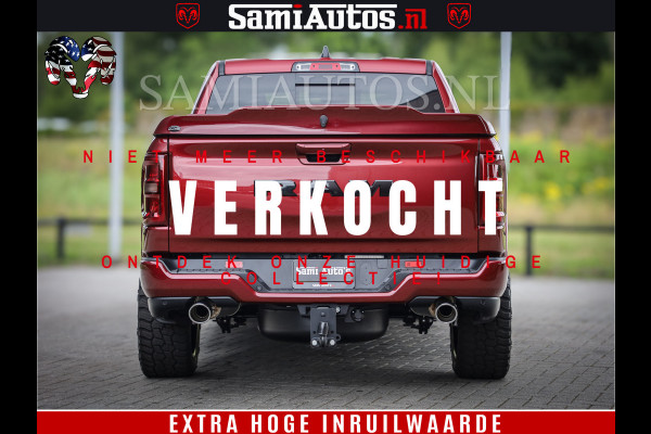 Dodge Ram 1500 Laramie Sport | 420HP 636NM | Stoere Sport en indrukwekkende kleur | Comfortabele Dubbele Cabine met Royale 5 Zitplaatsen | Nu Leverbaar uit Voorraad | Voorraad Nr 2218 - 3854