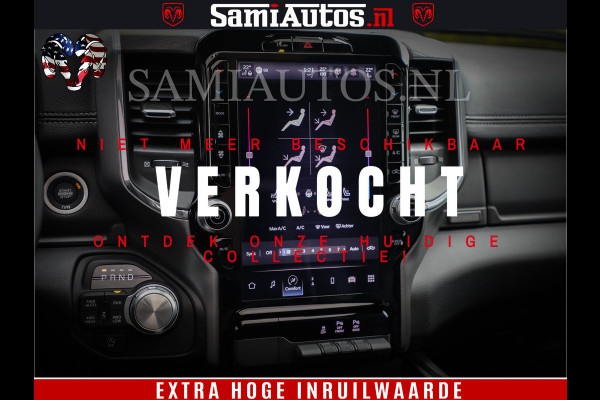 Dodge Ram 1500 Laramie Sport | 420HP 636NM | Stoere Sport en indrukwekkende kleur | Comfortabele Dubbele Cabine met Royale 5 Zitplaatsen | Nu Leverbaar uit Voorraad | Voorraad Nr 2218 - 3854