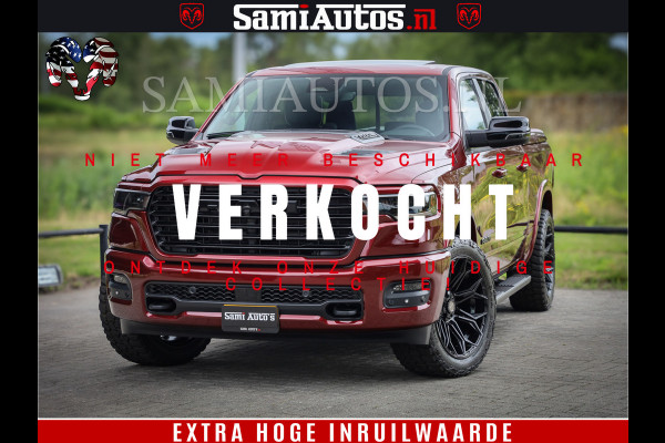 Dodge Ram 1500 Laramie Sport | 420HP 636NM | Stoere Sport en indrukwekkende kleur | Comfortabele Dubbele Cabine met Royale 5 Zitplaatsen | Nu Leverbaar uit Voorraad | Voorraad Nr 2218 - 3854