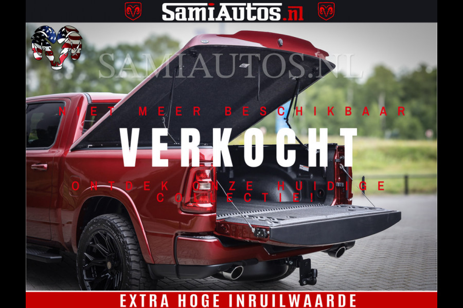 Dodge Ram 1500 Laramie Sport | 420HP 636NM | Stoere Sport en indrukwekkende kleur | Comfortabele Dubbele Cabine met Royale 5 Zitplaatsen | Nu Leverbaar uit Voorraad | Voorraad Nr 2218 - 3854