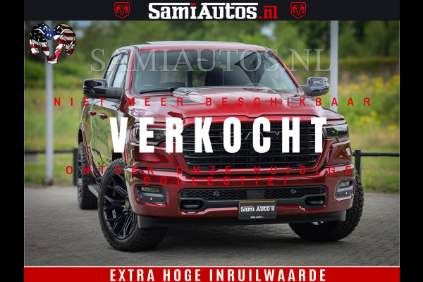 Dodge Ram 1500 Laramie Sport | 420HP 636NM | Stoere Sport en indrukwekkende kleur | Comfortabele Dubbele Cabine met Royale 5 Zitplaatsen | Nu Leverbaar uit Voorraad | Voorraad Nr 2218 - 3854